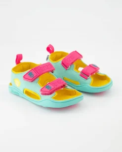 Vegan Airy Eule Sandalen in Grün