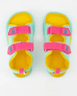 Vegan Airy Eule Sandalen in Grün