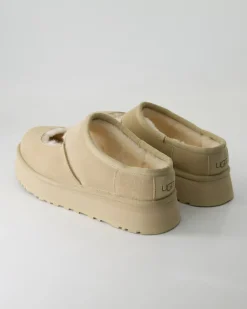 W Bea Mary Jane Pantoletten in Beige