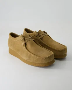 WALLABEEEVO Schnürschuhe in Beige