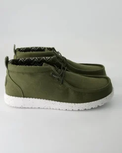 Wally Mid Sneaker in Grün