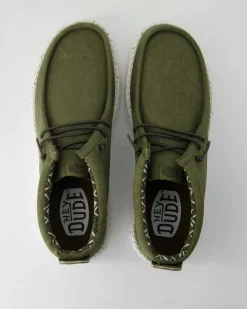 Wally Mid Sneaker in Grün