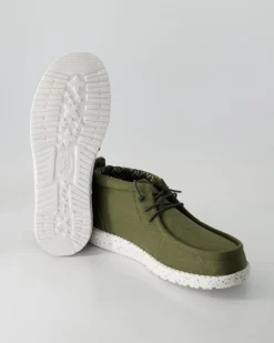 Wally Mid Sneaker in Grün