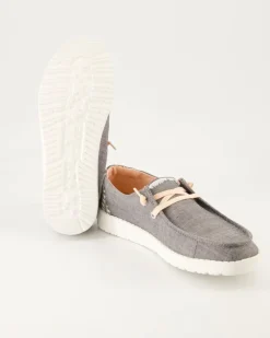 Wendy Boho Slipper in Grau
