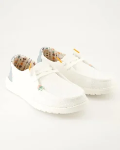 Wendy Boho Slipper in Weiß