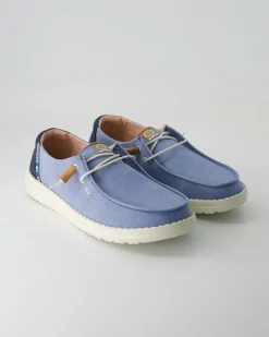 Wendy Chambray Sneaker in Blau