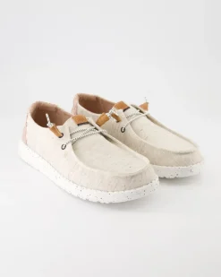 Wendy Heathered Slipper in Beige