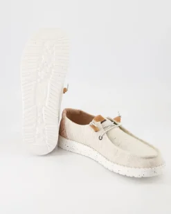 Wendy Heathered Slipper in Beige