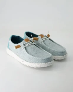 Wendy Heathered Sneaker in Blau