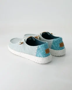 Wendy Heathered Sneaker in Blau