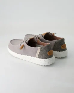 Wendy Washed Sneaker in Grau