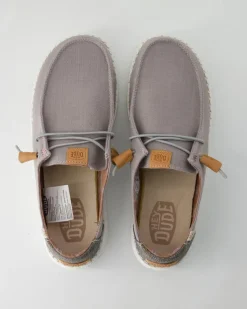 Wendy Washed Sneaker in Grau