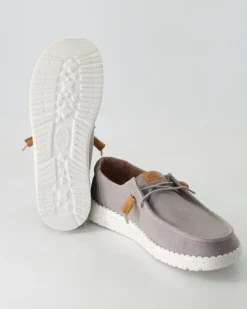 Wendy Washed Sneaker in Grau