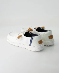 Wendy Washed Sneaker in Weiß