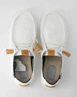 Wendy Washed Sneaker in Weiß