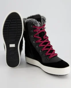 Winterstiefel Winterschuhe in Schwarz