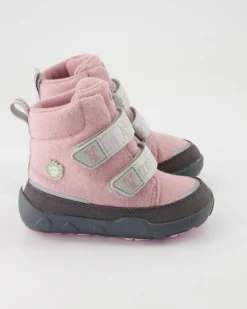Wolle Comfy Winterstiefel in Rosa