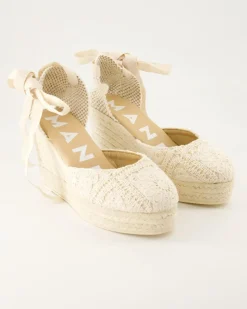 Yucatan Wedges in Beige
