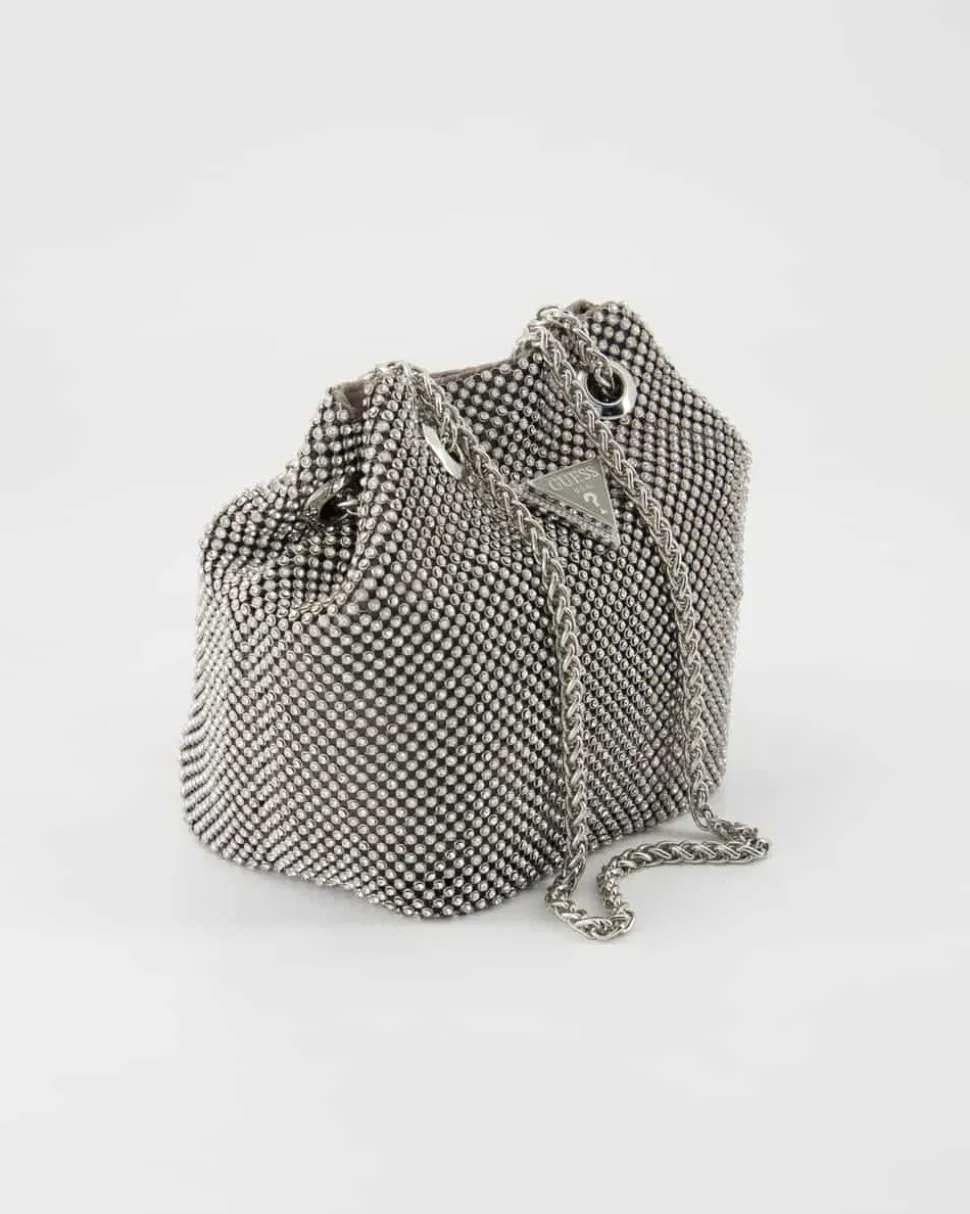 Zalina Pouch Handtasche in Silber